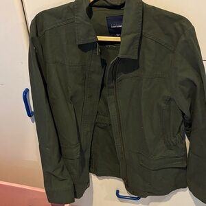 Basic Editions Olive Jean Jacket